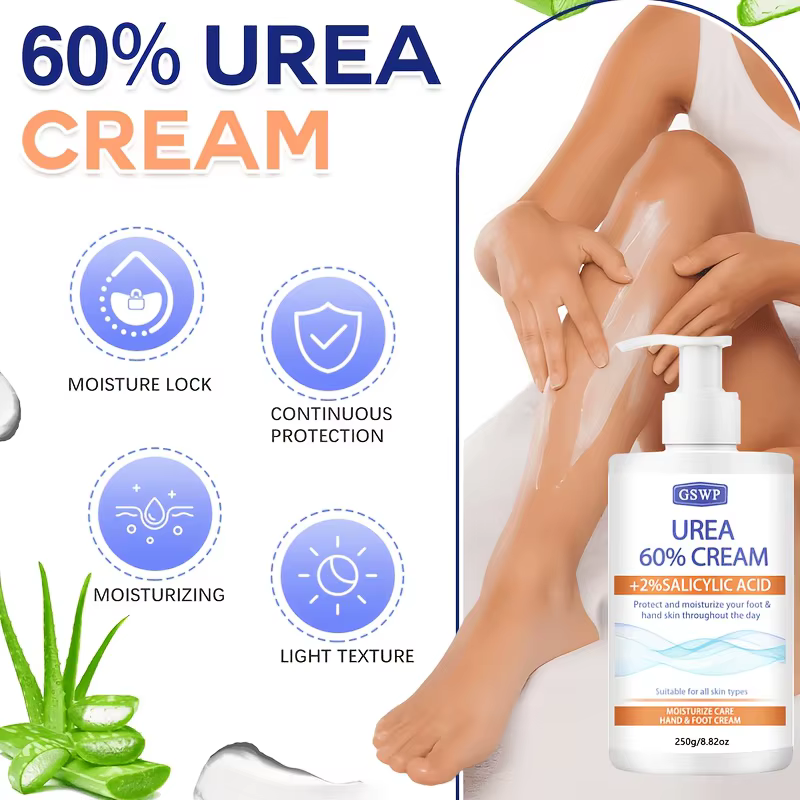 GSWP Crème hydratante pour les mains et les pieds à 60% d'urée