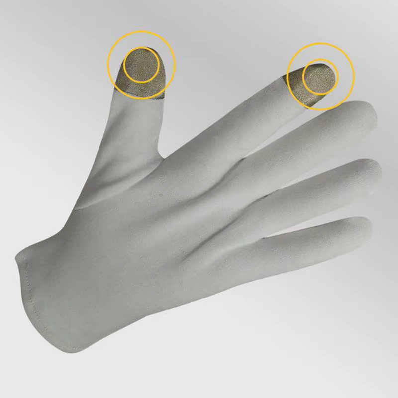 Gants hydratants en Fiber d'argent