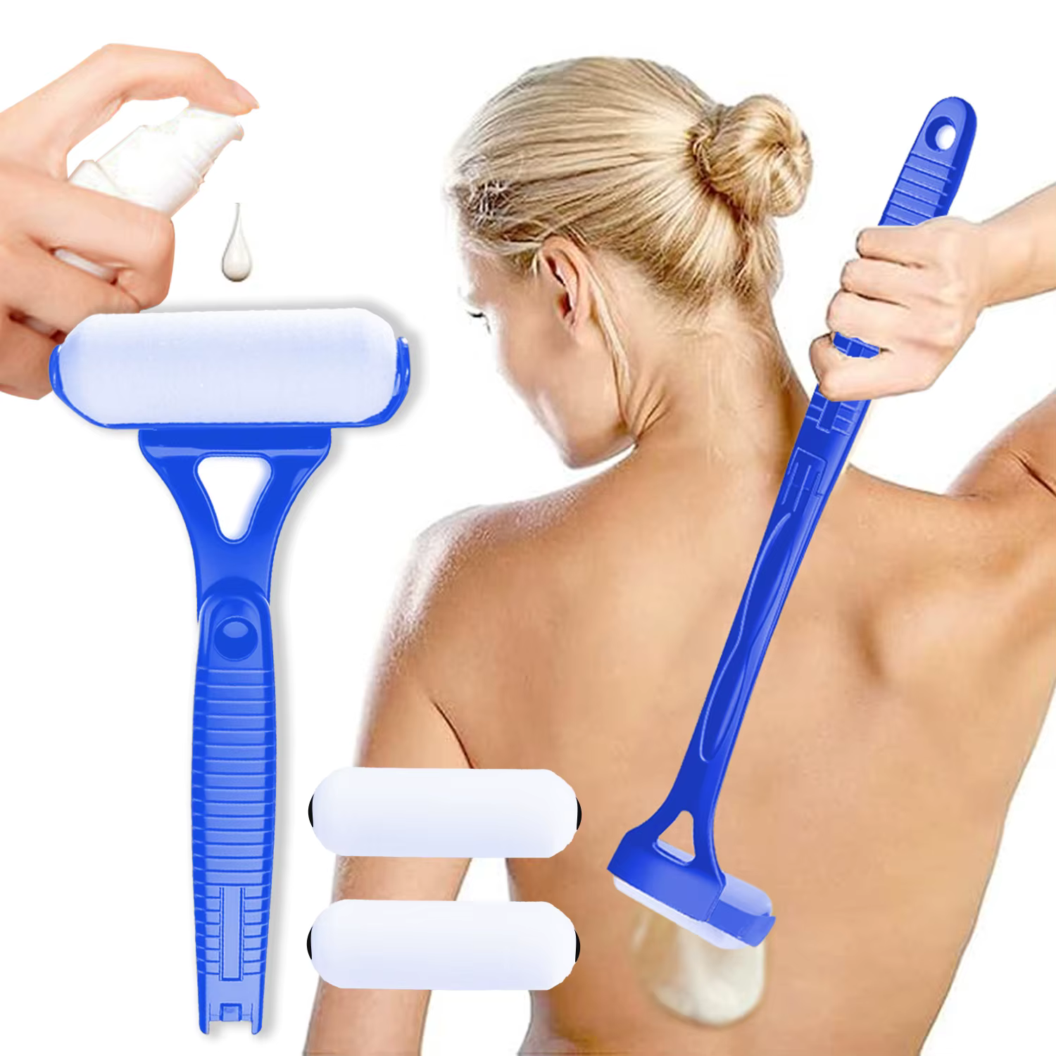 Applicateur de lotion auto-bronzante pour le dos