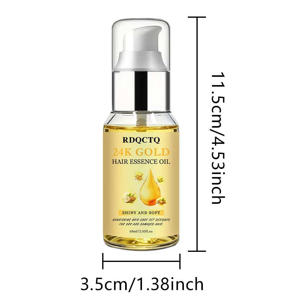 Huile de soin capillaire sans rinçage, traitement à l'huile d'argan, de noix de coco et d'olive, vitamine E, pour des cheveux brillants, lisses et nourris, solution capillaire nourrissante, 1/2 pièces