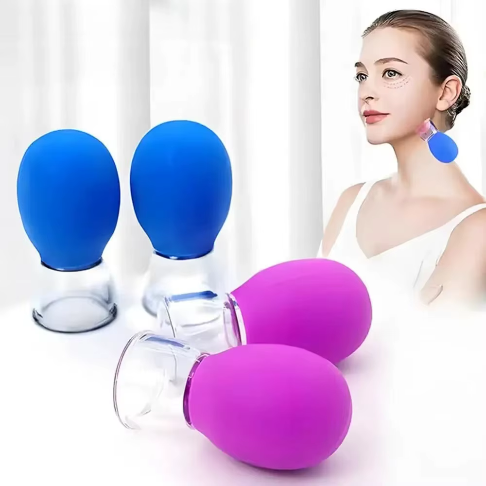 Ensemble de ventouses faciales 2/4 pièces