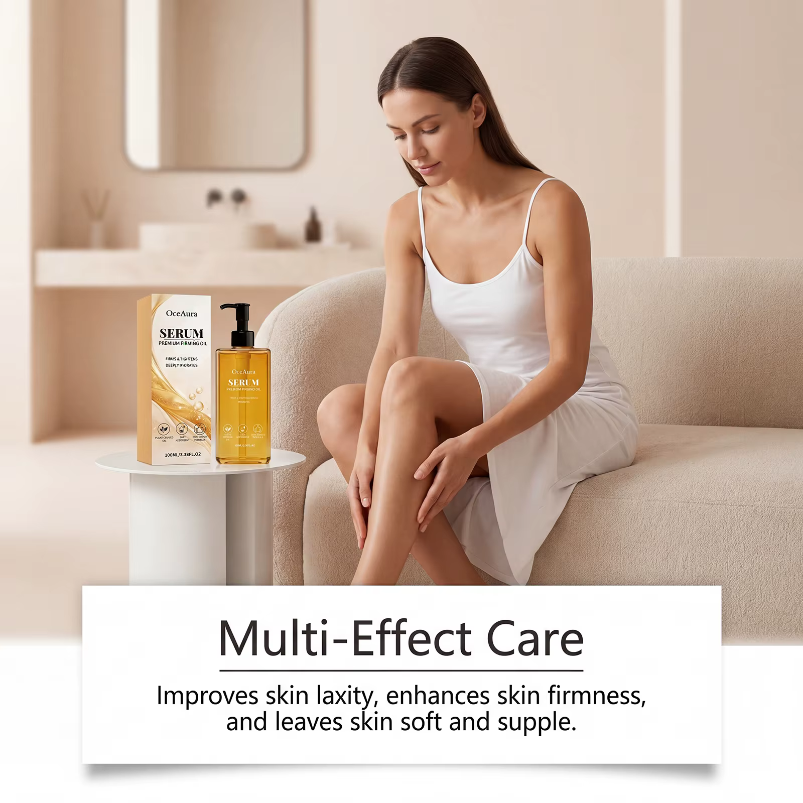 Huile Corporelle Premium Liftante et Raffermissante à Absorption Rapide