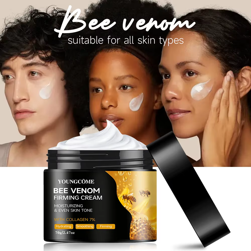 Crème Premium au Venin d'Abeille Visage et Cou – Boost de Collagène