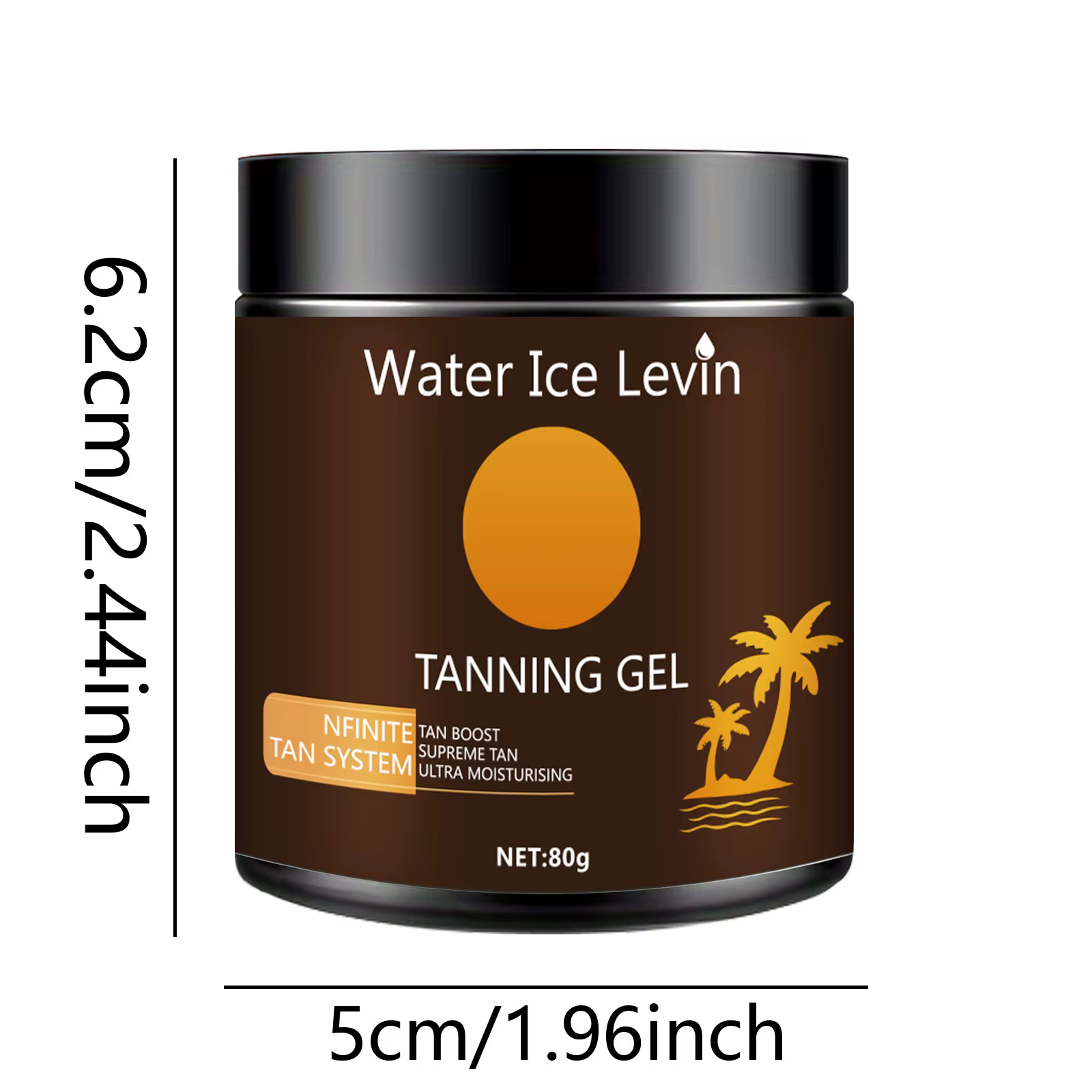 Gel bronzant naturel sans traces - Ingrédients naturels
