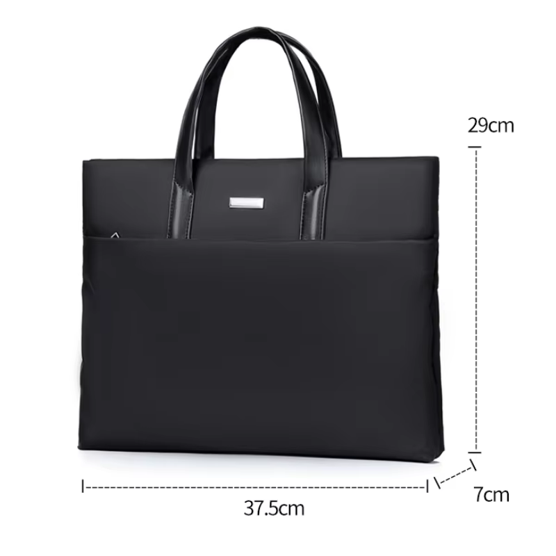Sac fourre-tout pour ordinateur portable-sac à main de bureau d'affaires de grande capacité avec compartiment pour ordinateur portable, porte-documents sac d'ordinateur pour hommes d'affaires