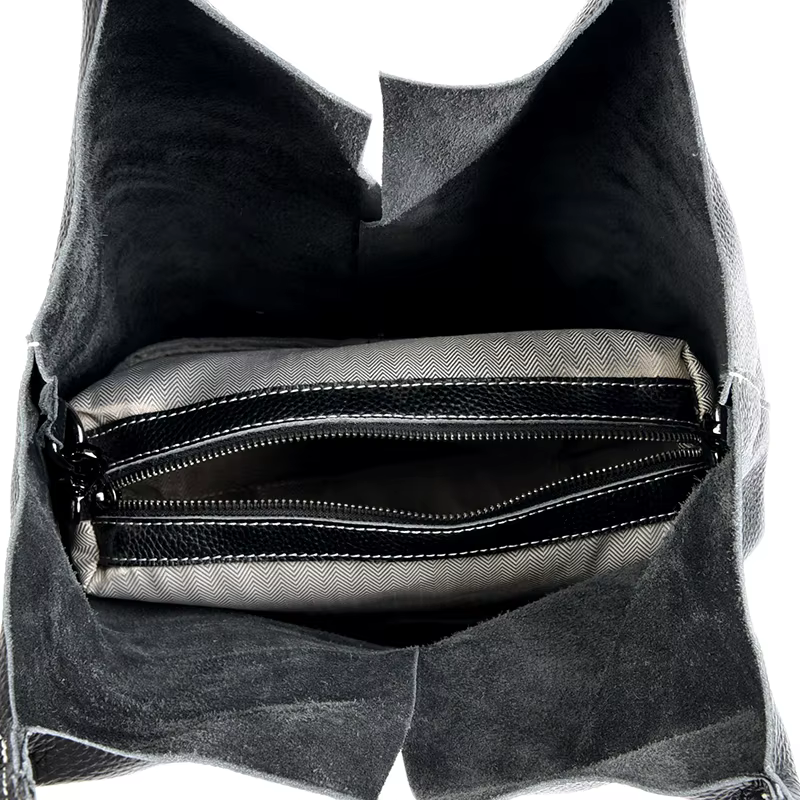 Sac à main en cuir véritable de grande capacité pour femmes, sac à bandoulière pour les déplacements, le travail, les loisirs, les voyages et le shopping, сумка женская