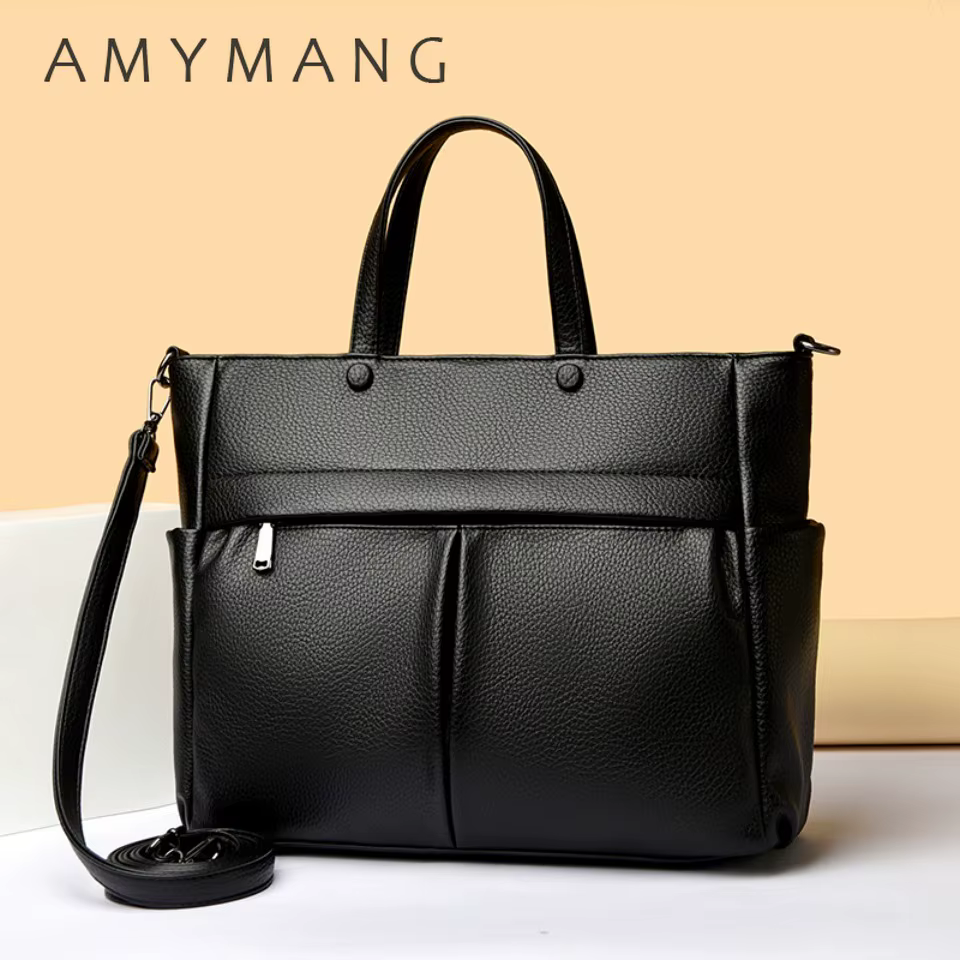 Sac à main pour ordinateur portable 14 pouces, sac à main pour femme de qualité supérieure, sac à bandoulière pour femme, adapté aux magazines et carnets A4