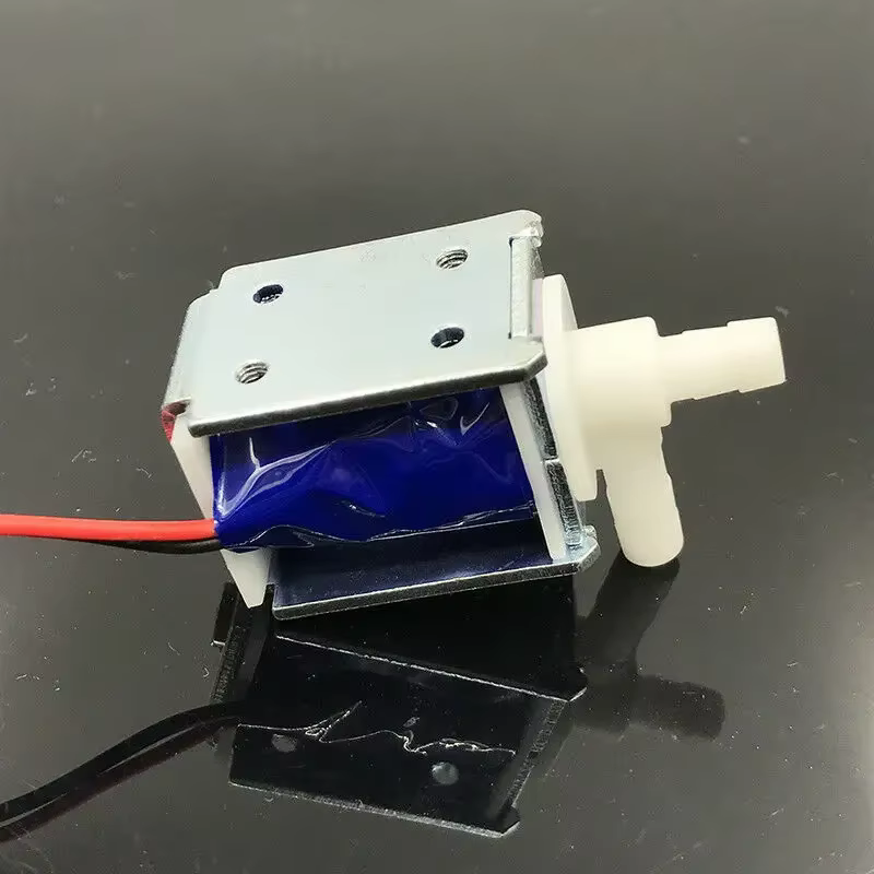 Micro-électrovanne électrique, vanne d'air et d'eau, DC 6V, 12V, 24V, contrôle normalement fermé N/C