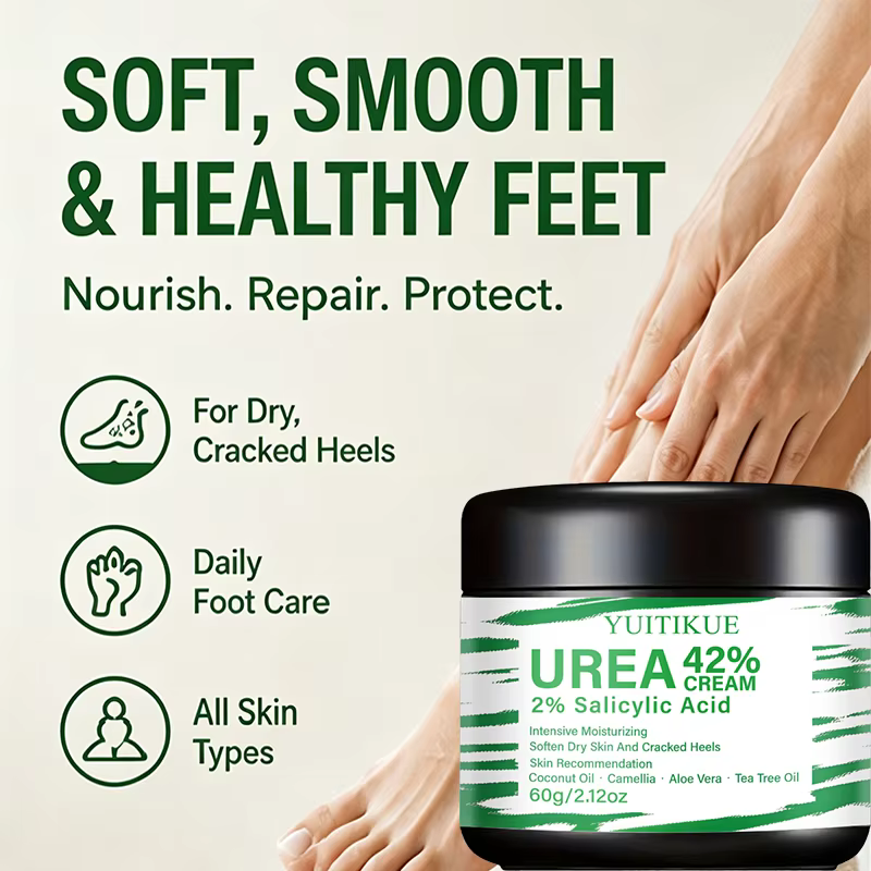 Crème pour les pieds YUITIKUE à 42% d'urée