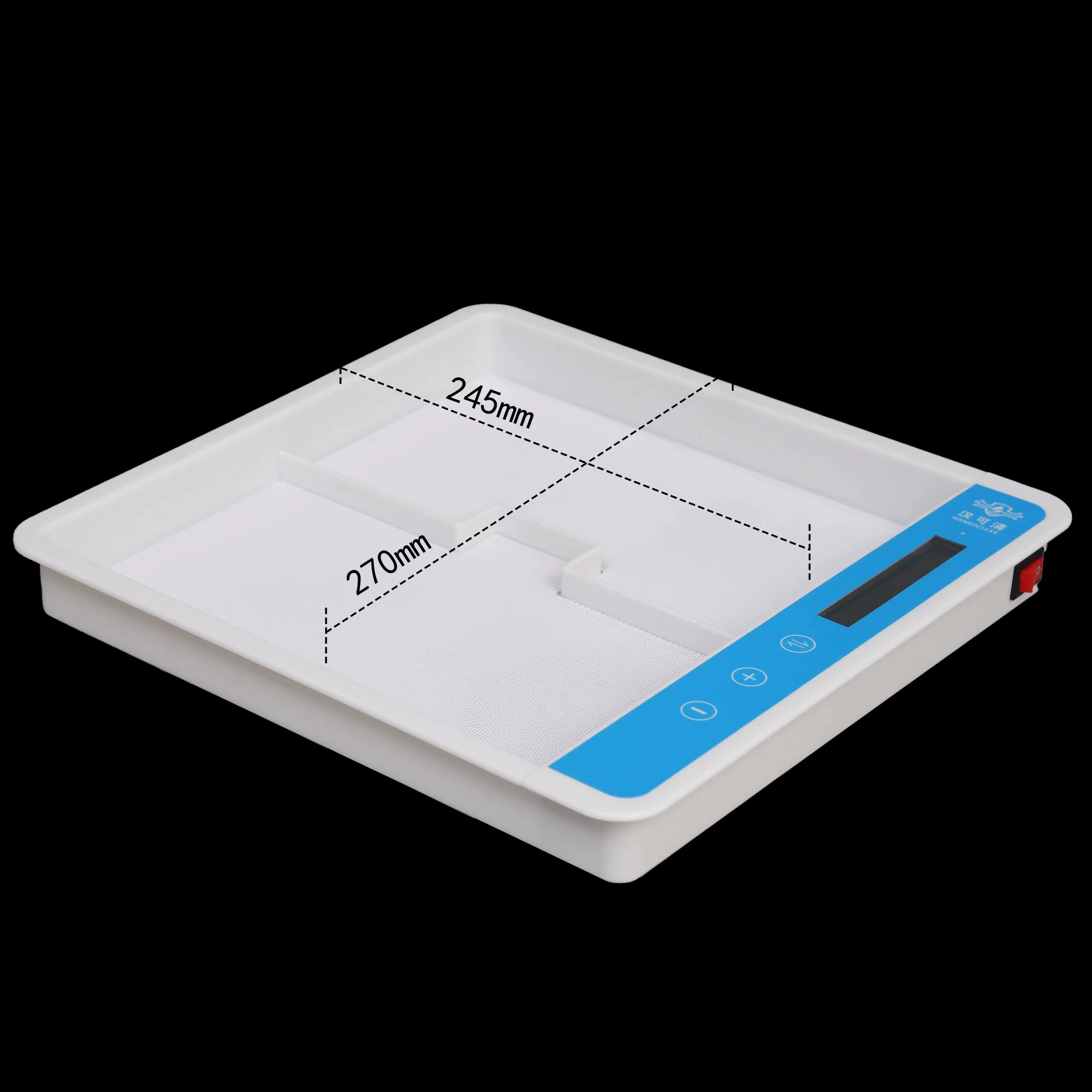 HANKOCLEAR ® Appareil d'ionophorèse anti-transpirant pour les mains et les pieds