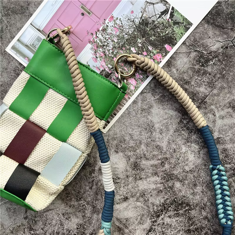 Sangle de sac cordon fait à la main pour téléphone portable bandoulière porte-clés pour sacs lanière Premium sacs à main accessoires corde