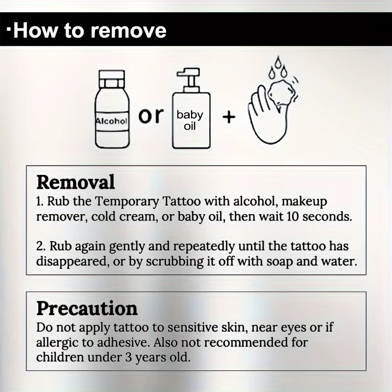 Tatouages pour les mains - Design minimaliste