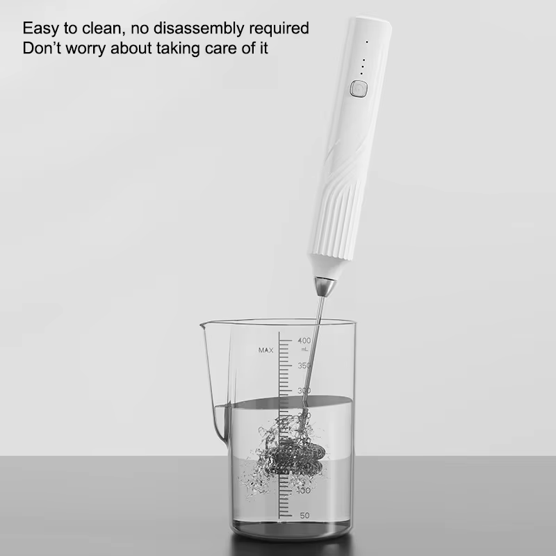 Mélangeur électrique pour mousse de café et de lait, fouet à café, batteur à œufs portatif, mélangeur de mousse, fouet automatique de cuisine, accessoire de cuisson