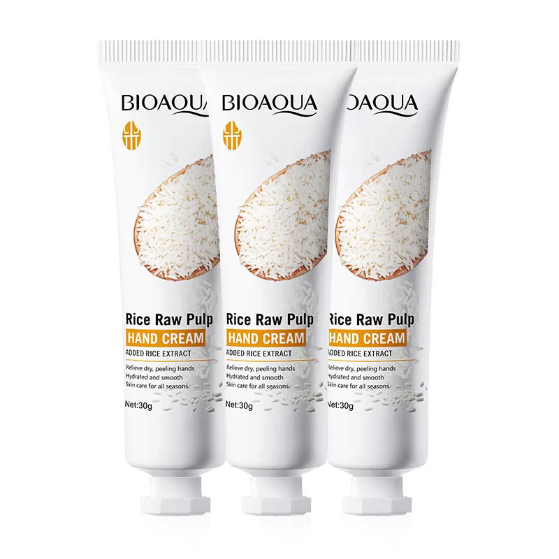 1/2/3/5 pièces BIOAQUA riz blanc crème pour les mains
