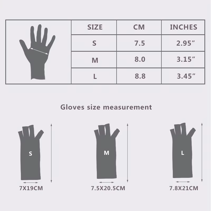 Gants de compression pour l'arthrite