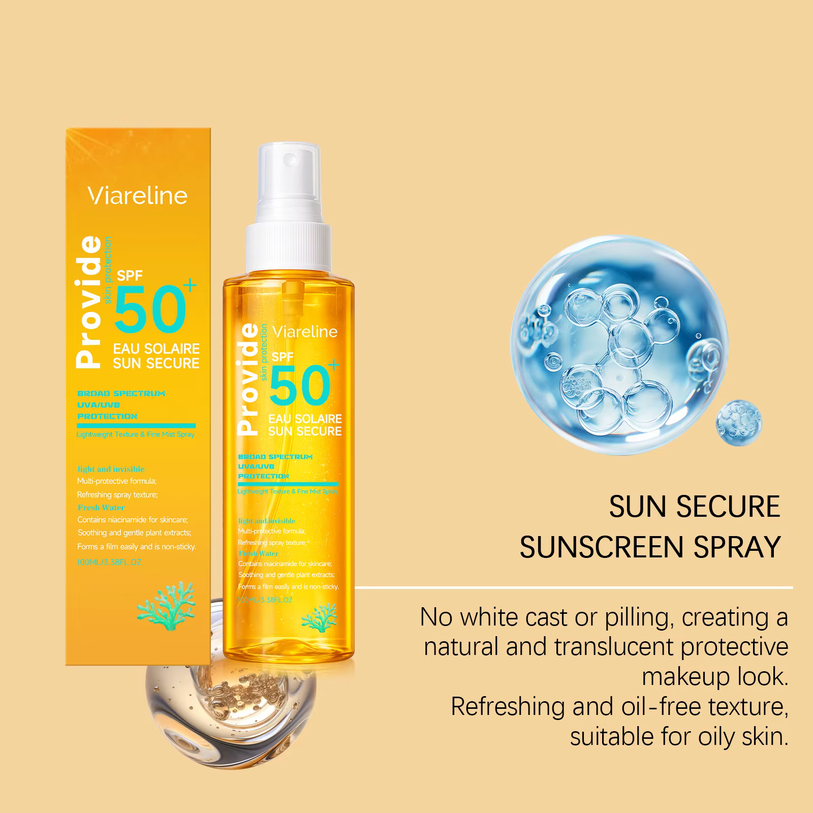 Spray solaire SPF50 100 ml