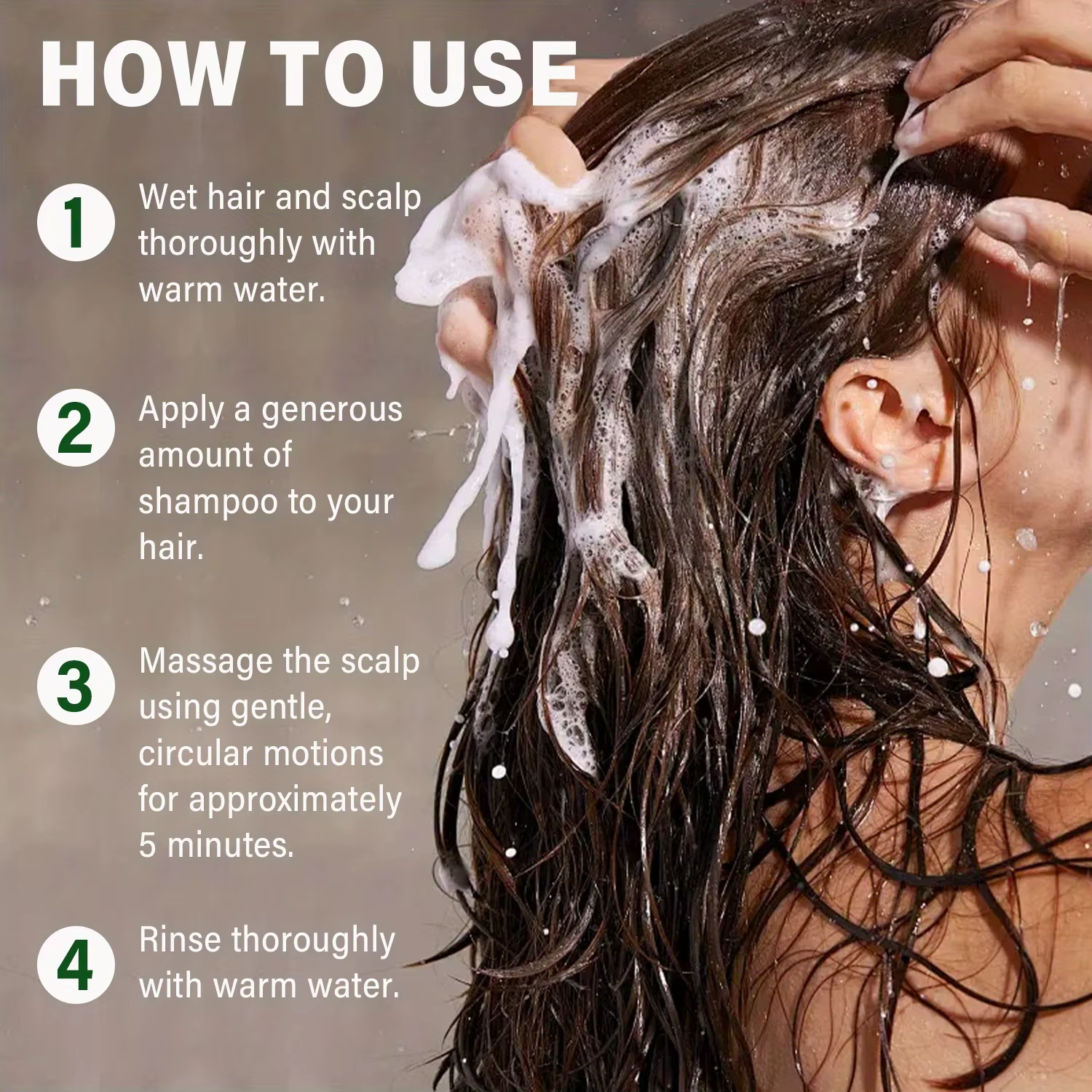 Shampoo à l'huile de Batana biologique : apaisant pour le cuir chevelu