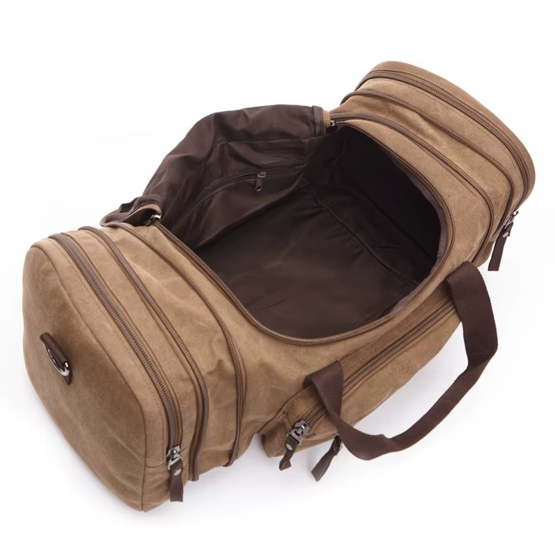 Sac à main de voyage pour hommes, bagages à main, sac de voyage en toile, sac à bandoulière de week-end, sacs à main multifonctionnels de grande capacité