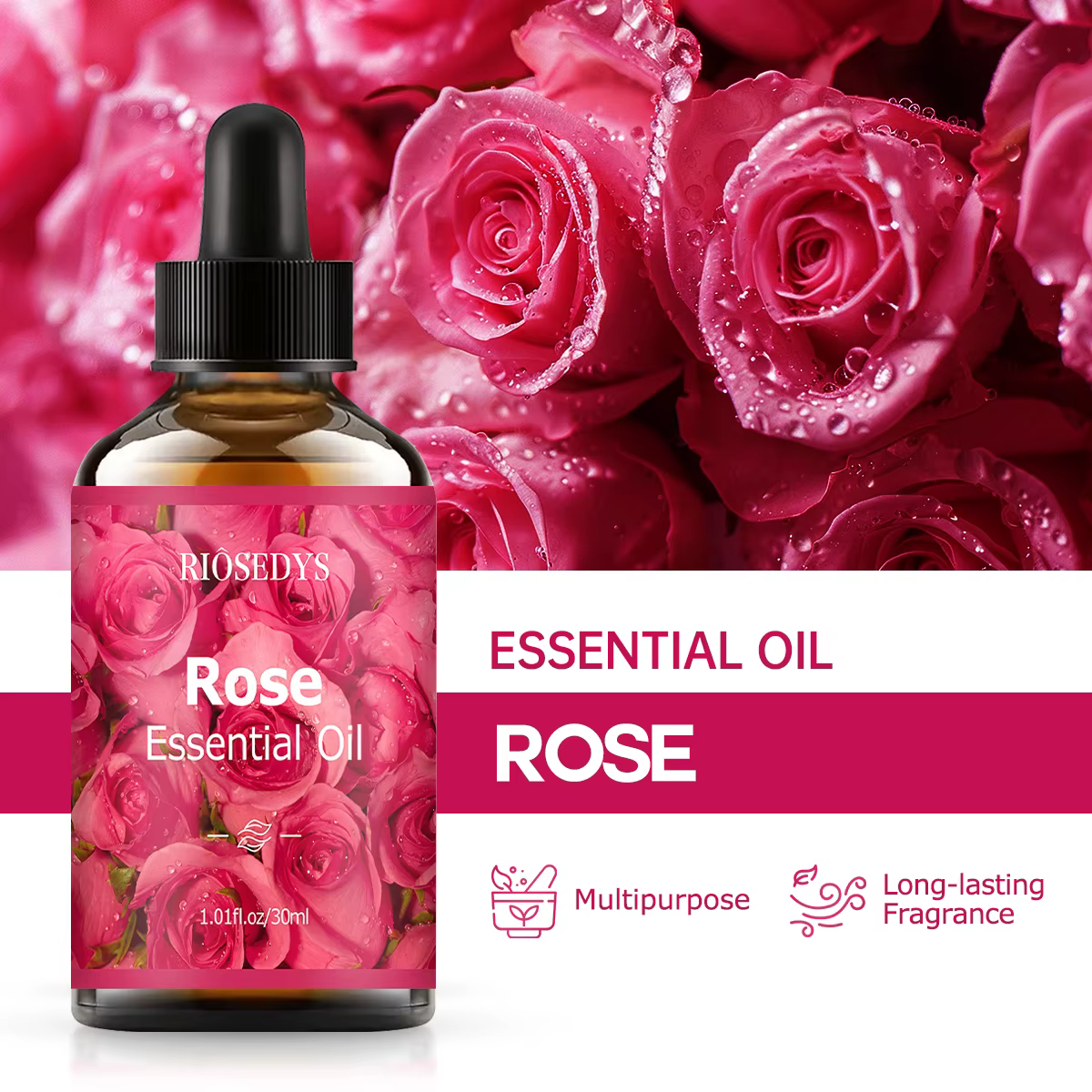Huile essentielle de rose