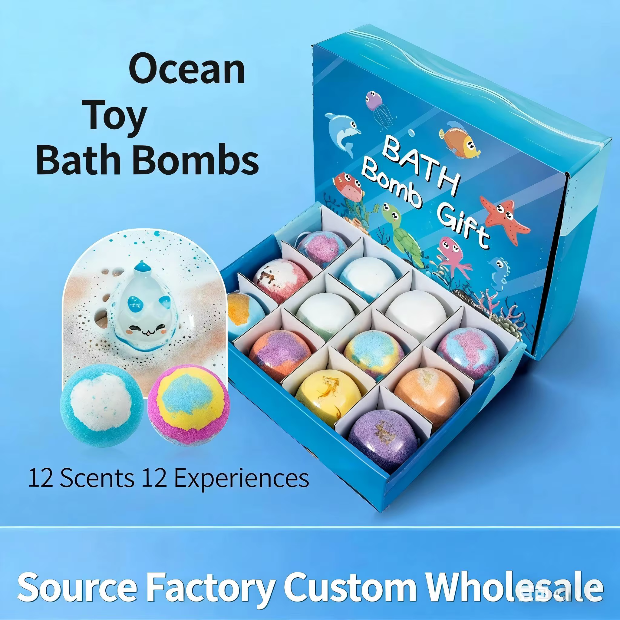 Ensemble de bombes de bain pour enfants