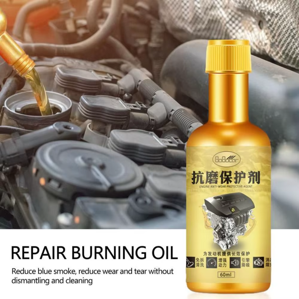 Agent de réparation des usures du moteur de voiture 60 ml, réduit la consommation de carburant, additif pour huile diesel, nettoyant moteur, convertisseur catalytique