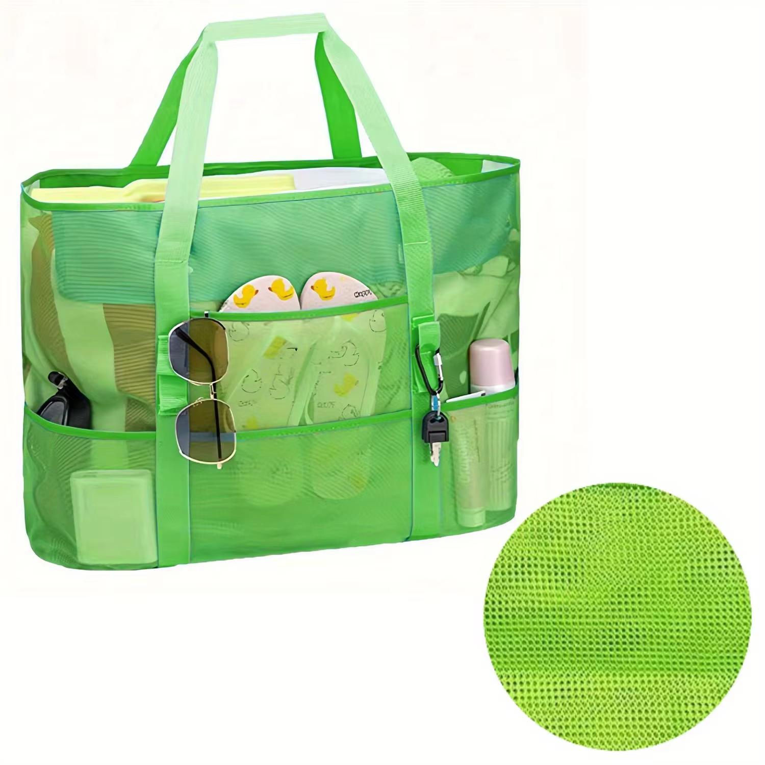 Sac de plage grande capacité, sac de voyage, sac de plage pour voyage, sac de sport, sac à main léger multifonctionnel