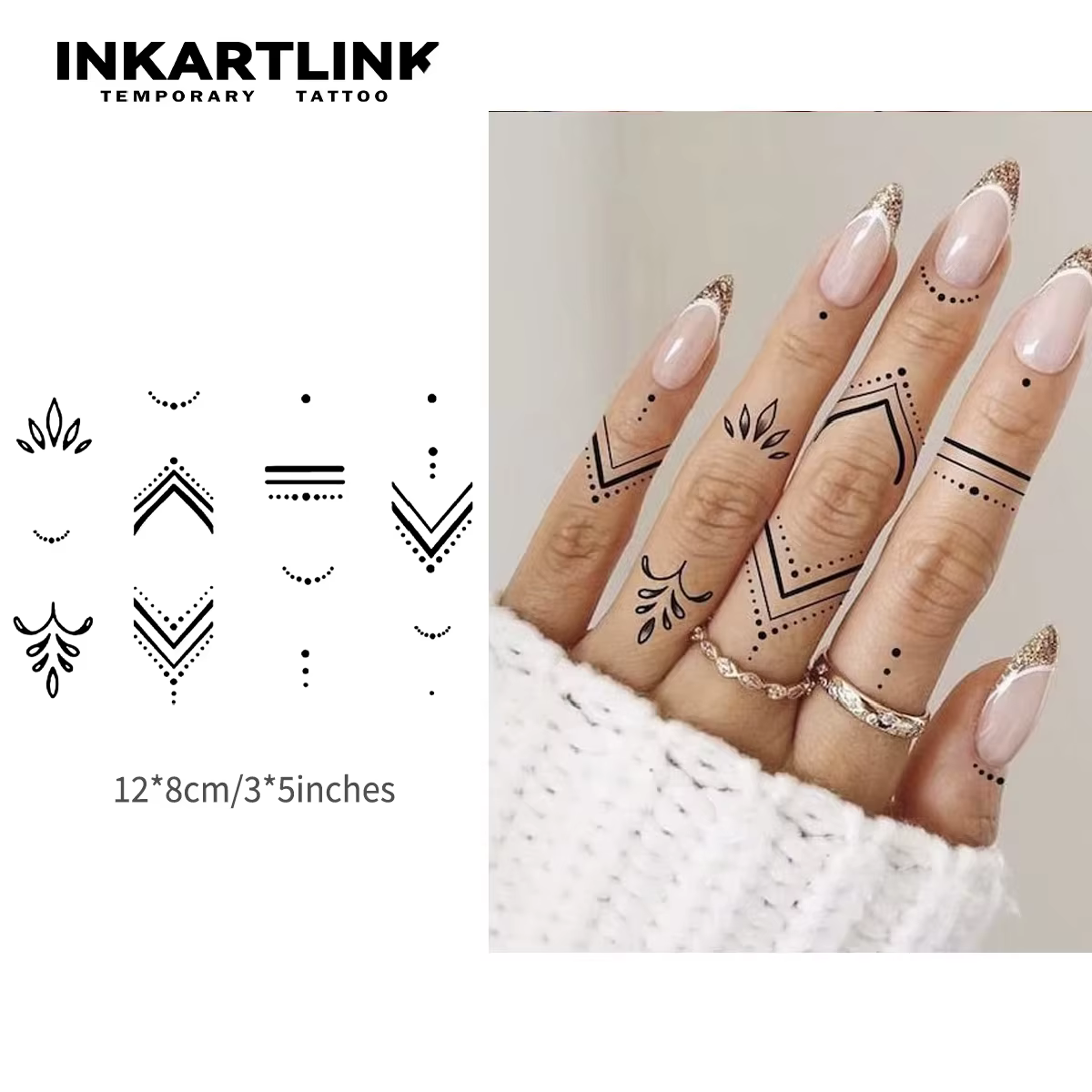 Tatouages artistiques au henné : élégants