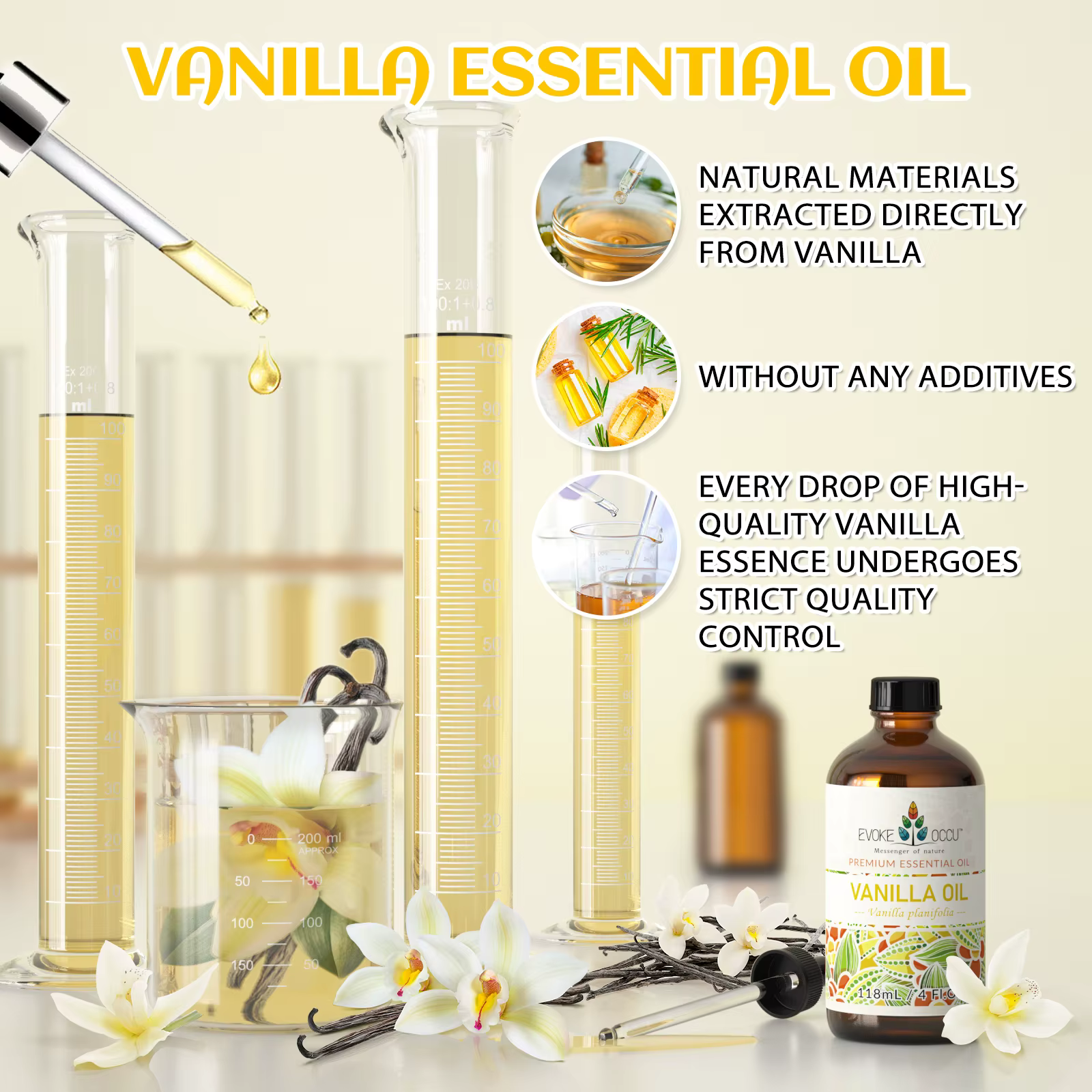 Huiles essentielles de vanille EVOKE OCCU