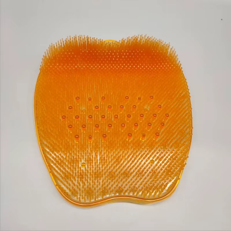 Tapis de douche exfoliant doux et sûr pour les pieds
