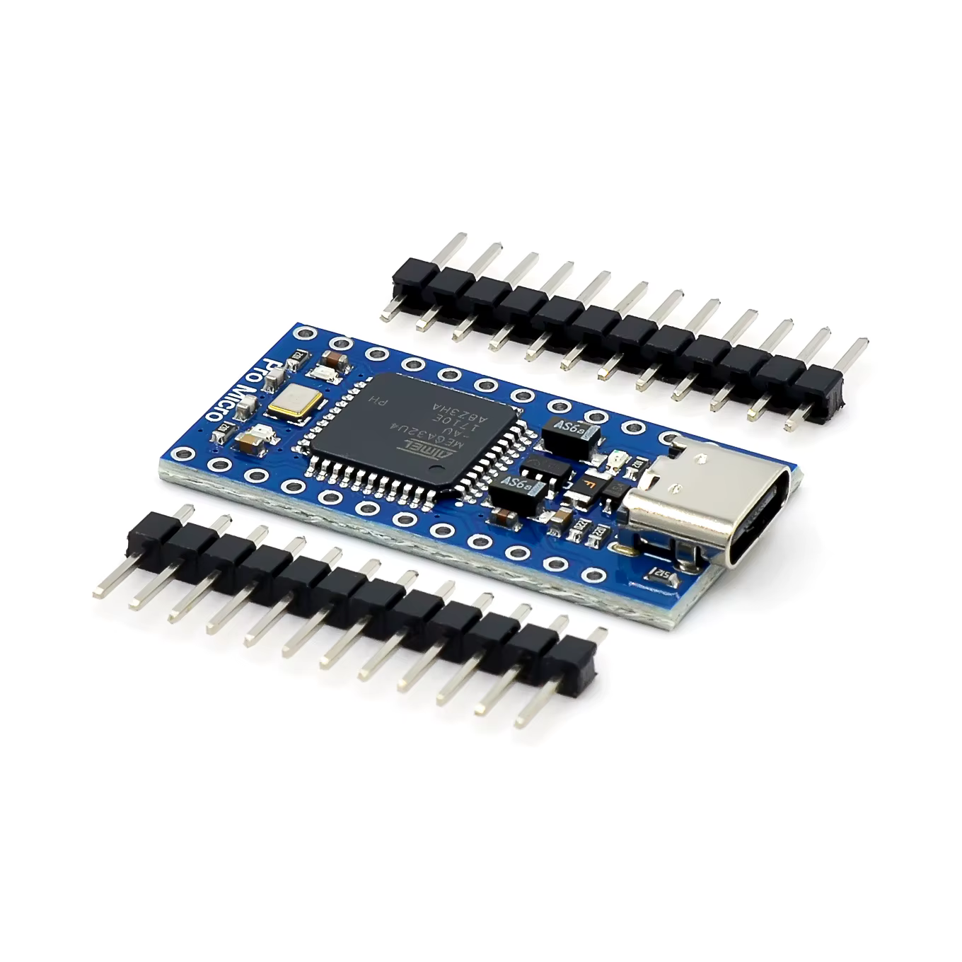 MICRO/MINI/TYPE-C USB Pro Micro pour module arduino ATmega32U4 5 V/16 MHz avec en-tête à 2 rangées pour Leonardo, en stock, meilleure qualité