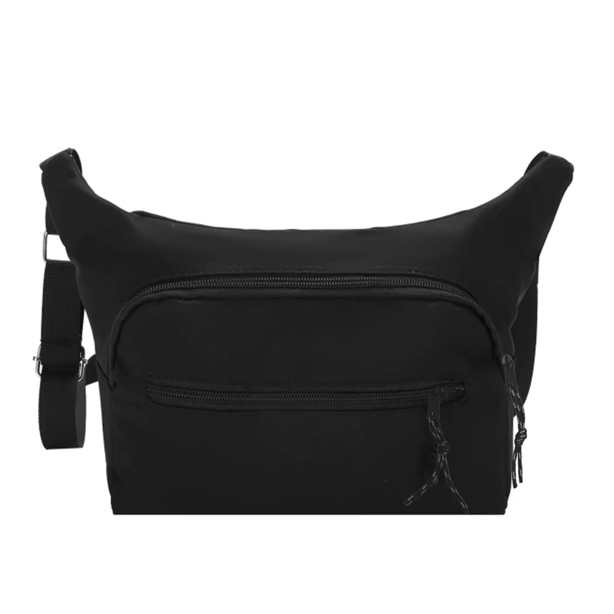 Sac à bandoulière en Nylon pratique pour voyage quotidien, léger, sangle réglable, sac multi-poches fonctionnel décontracté