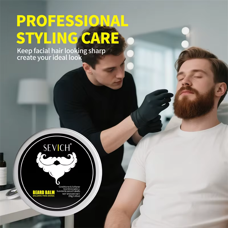 Cire coiffante pour barbe