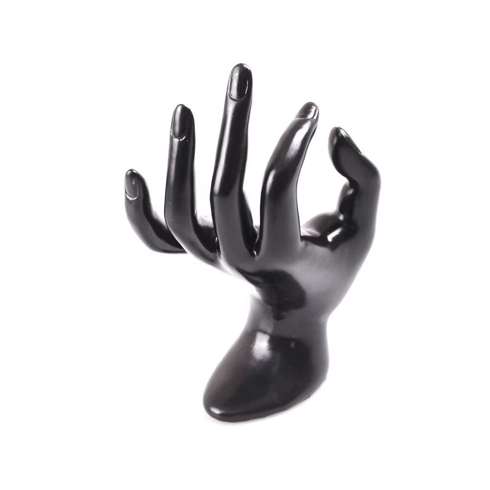 Présentoir de Bijoux en Forme de Main de Mannequin pour Bagues, Bracelets et Gants – Idéal pour Cadeaux