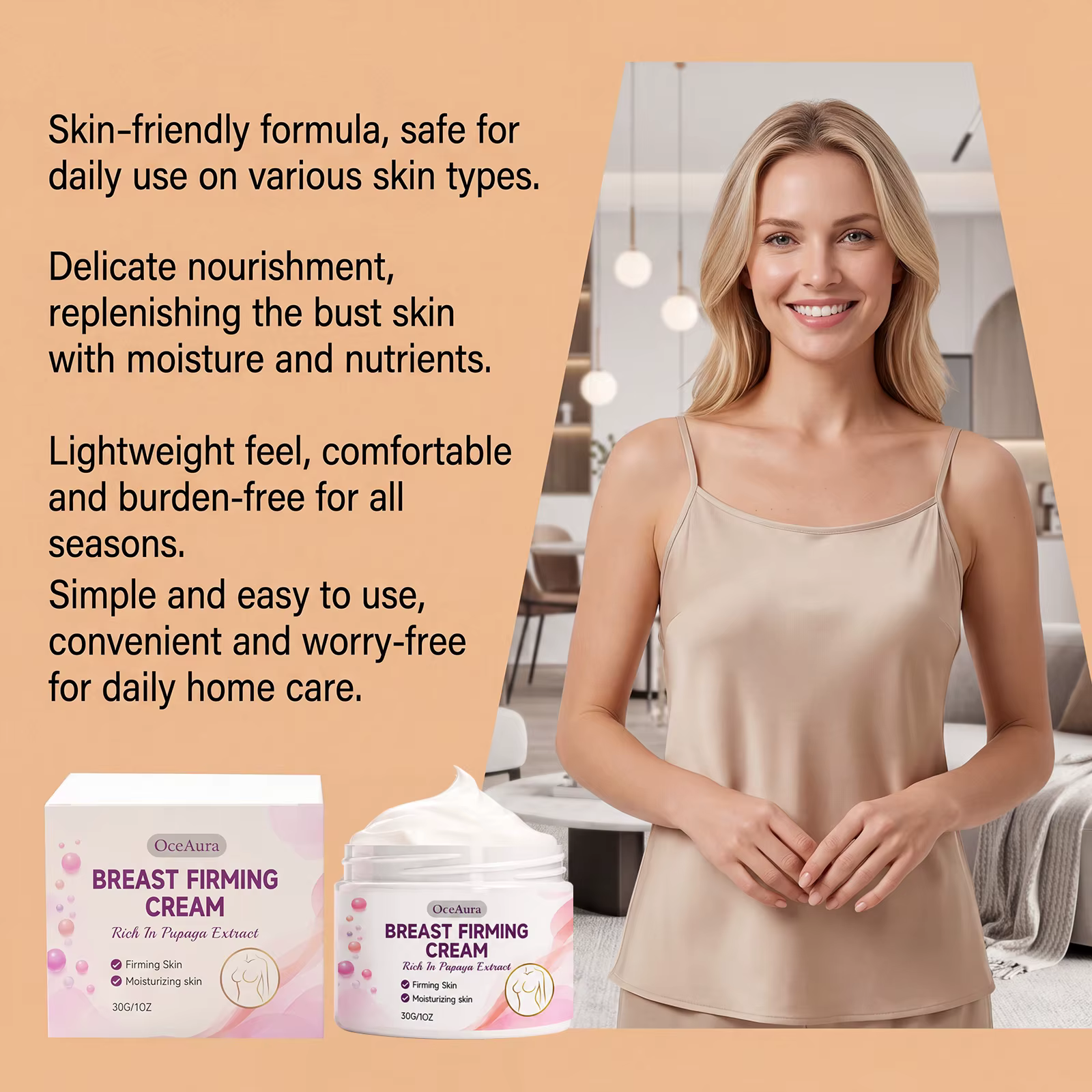 Crème de Soin des Seins pour Femmes