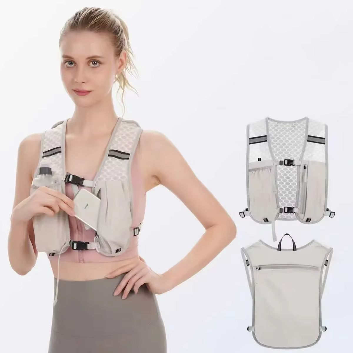 NOUVEAU Sac à dos d'hydratation léger 2026 pour sports de plein air - Support ergonomique pour bouteille d'eau pour la course à pied, le cyclisme, la marche et le kayak