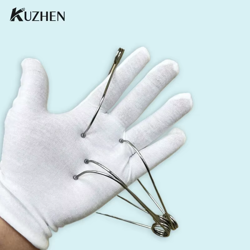 Pince de Massage en métal pour points d'acupuncture
