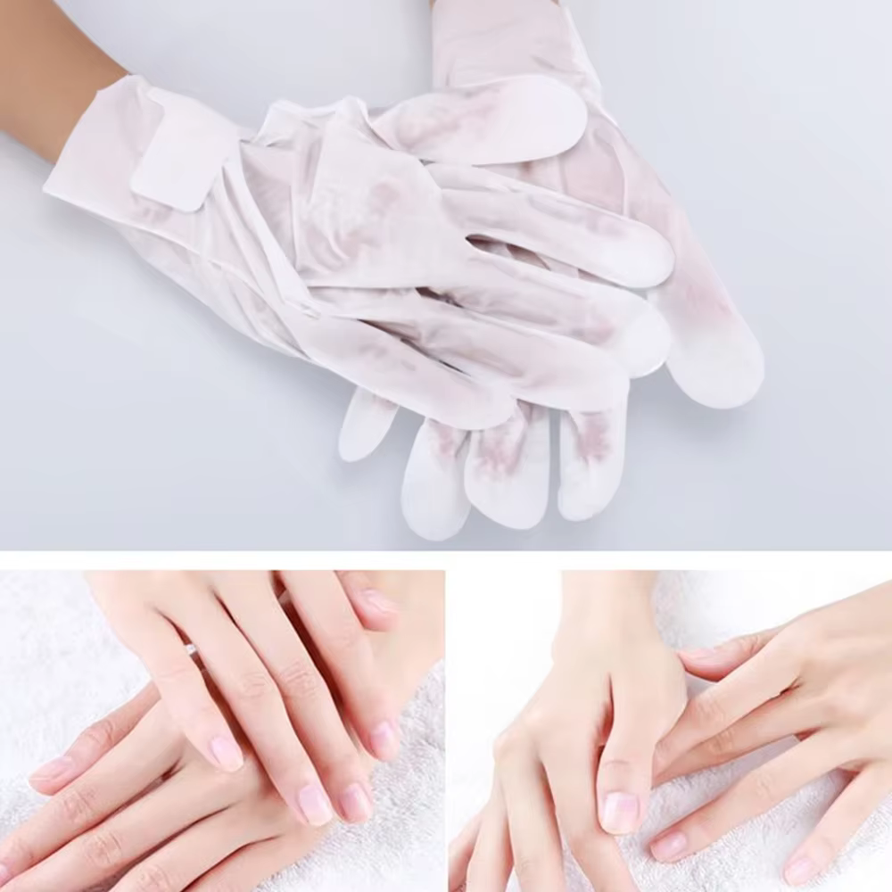 Masque pour les mains au lait de chèvre