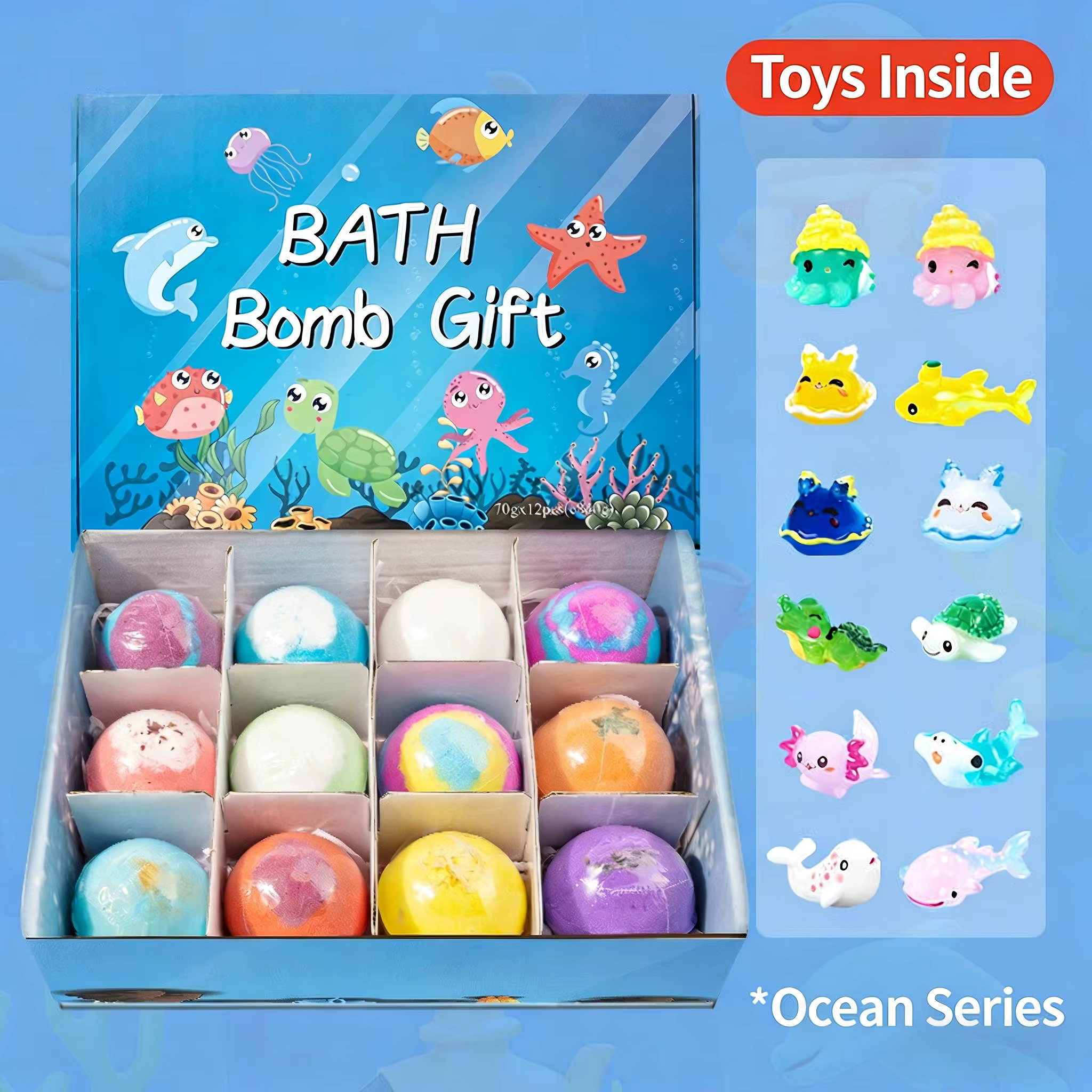 Ensemble de bombes de bain pour enfants