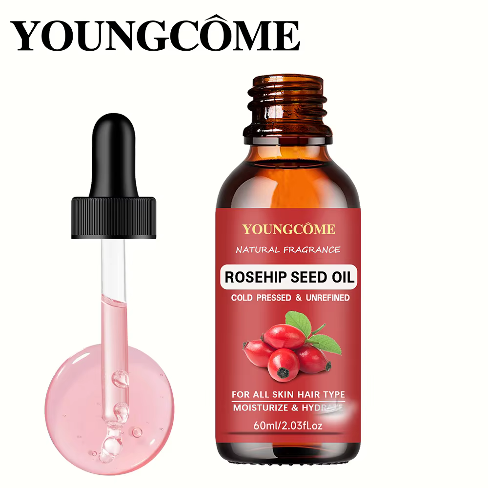 YOUNGCOME – huile de rose musquée cosmétique pour le visage et la peau plus douce et brillante