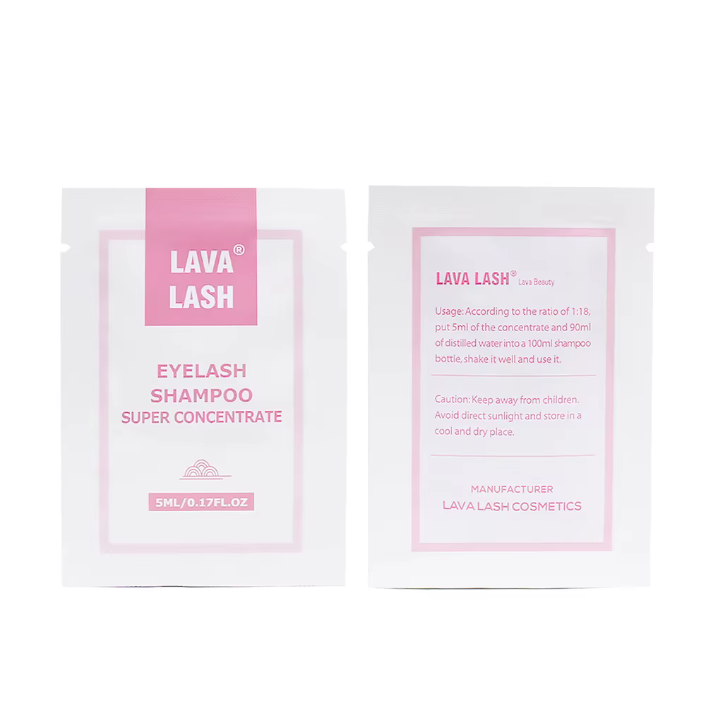 Shampoing pour extensions de cils