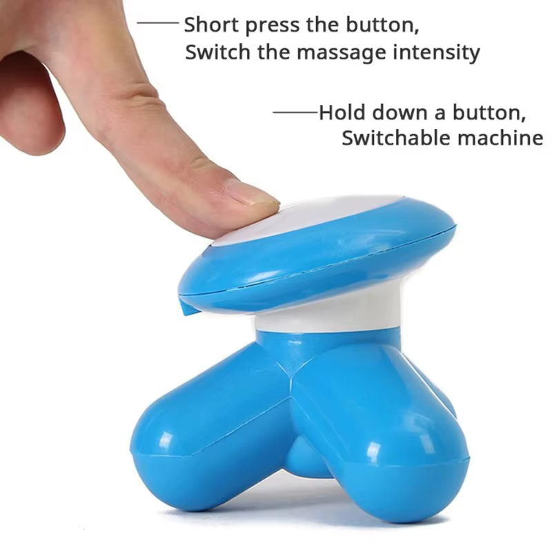 Mini appareil de massage électrique vibrant portatif pour usage domestique