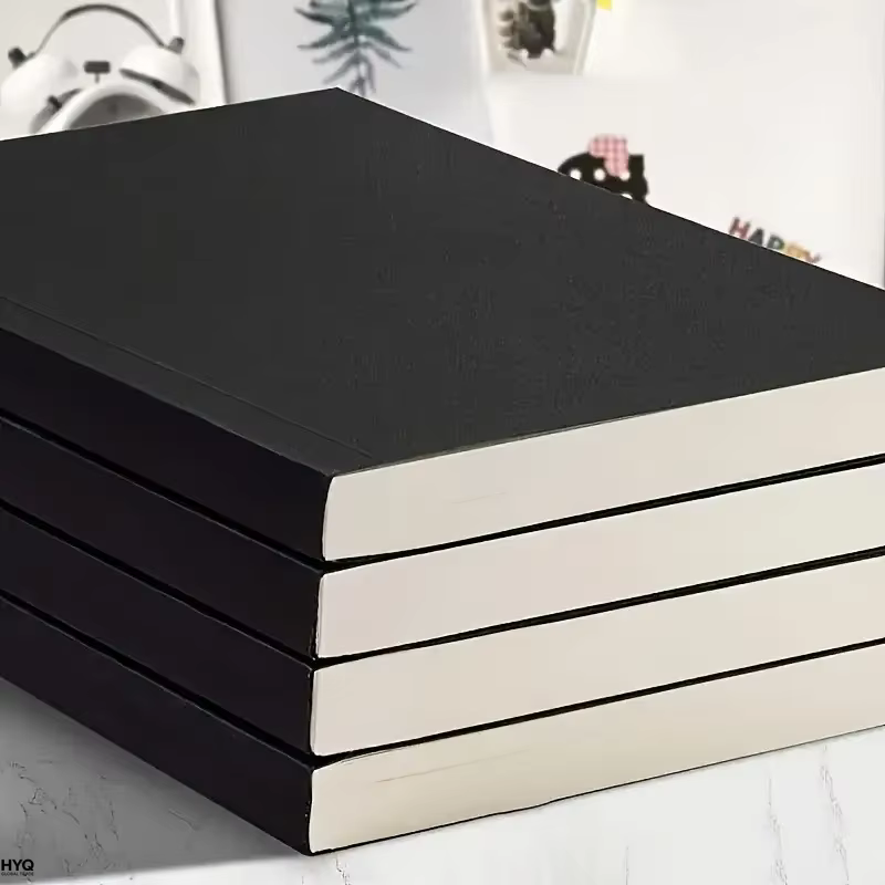 Bloc-notes A5 256 pages, carnet de croquis vierge, carnet de notes, journal scolaire, papeterie utile, fournitures de bureau