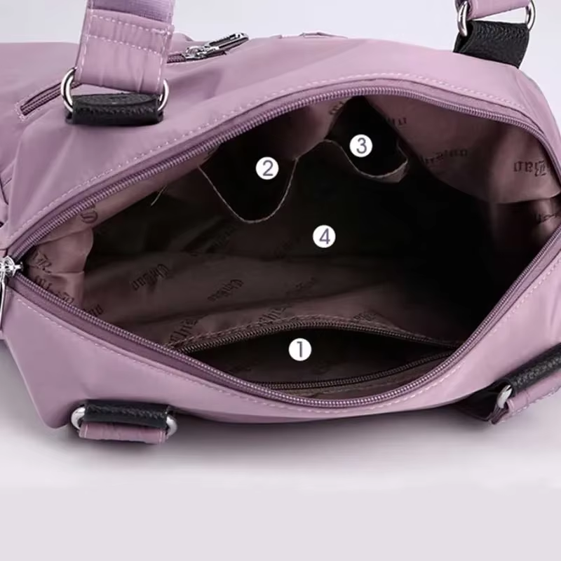 Sac fourre-tout sac à main sac à bandoulière pour femmes en Nylon imperméable grande capacité Shopping sac à bandoulière dames sacs de messager sacs à main