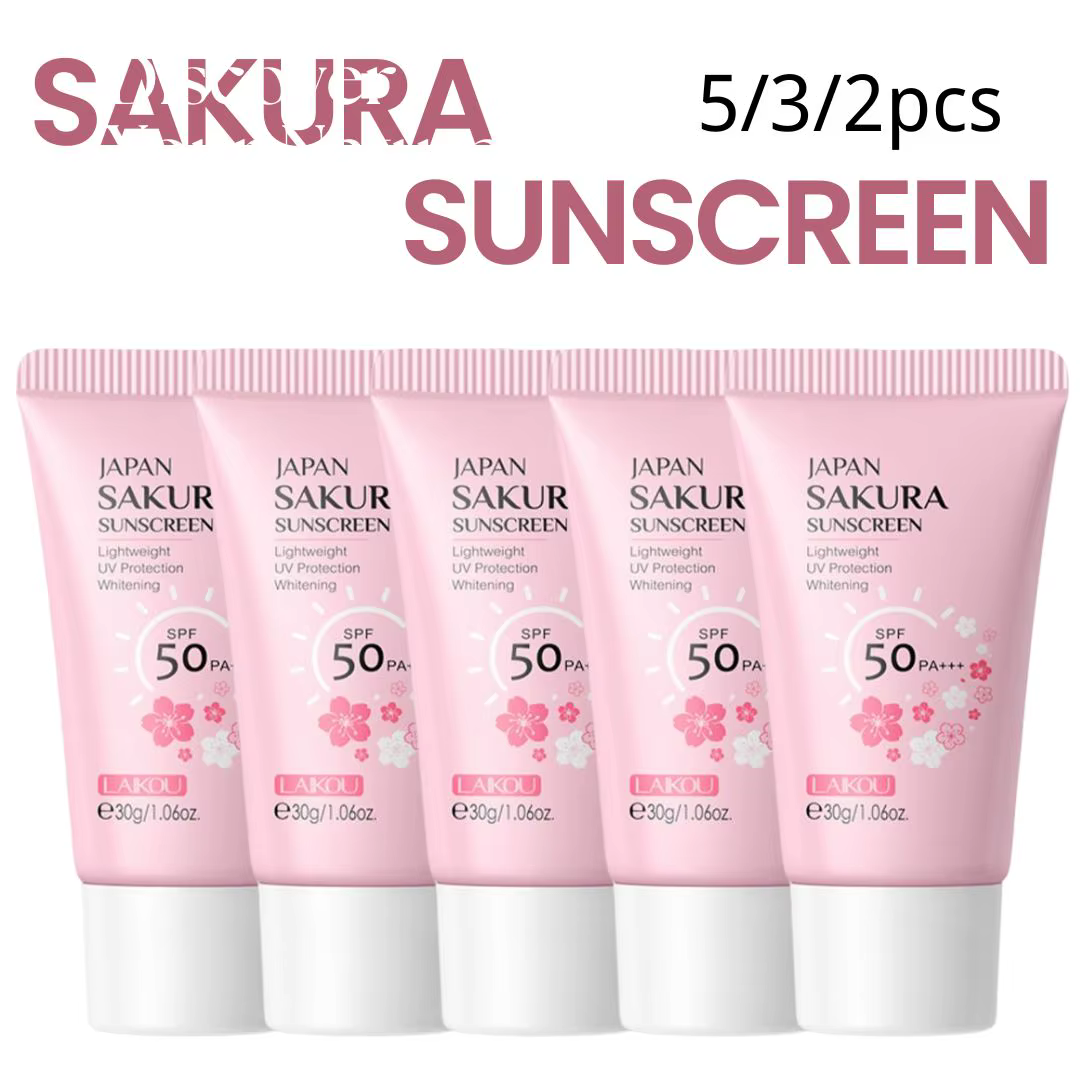 Sakura-Crème Solaire éventuelles F50 Hydratante UV