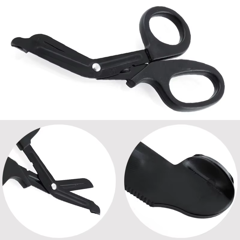 Ciseaux de sauvetage paramédical, gaze pour traumatismes, IFAK, cisaille de premiers secours d'urgence, ciseaux médicaux d'extérieur, outils manuels