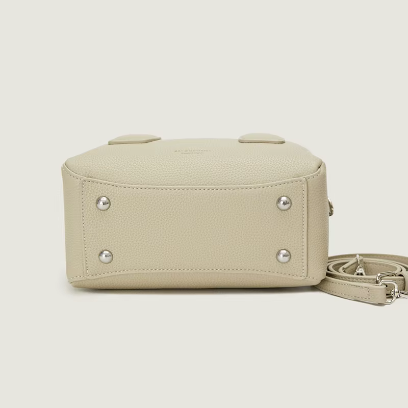 Mini sac Boston pour femme, sac à main à bandoulière simple en Pu, petit sac carré, disponible en trois couleurs, léger et polyvalent