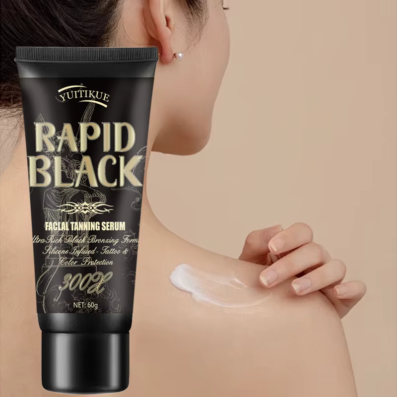 Crème de beauté autobronzante d'été