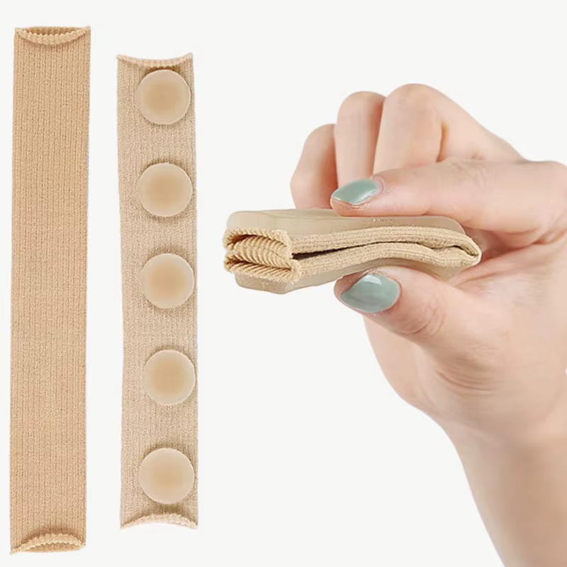 Tubes de séparation de protection des doigts et des orteils en tissu