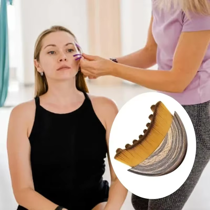 Brosse pour le visage un Contour lymphatique