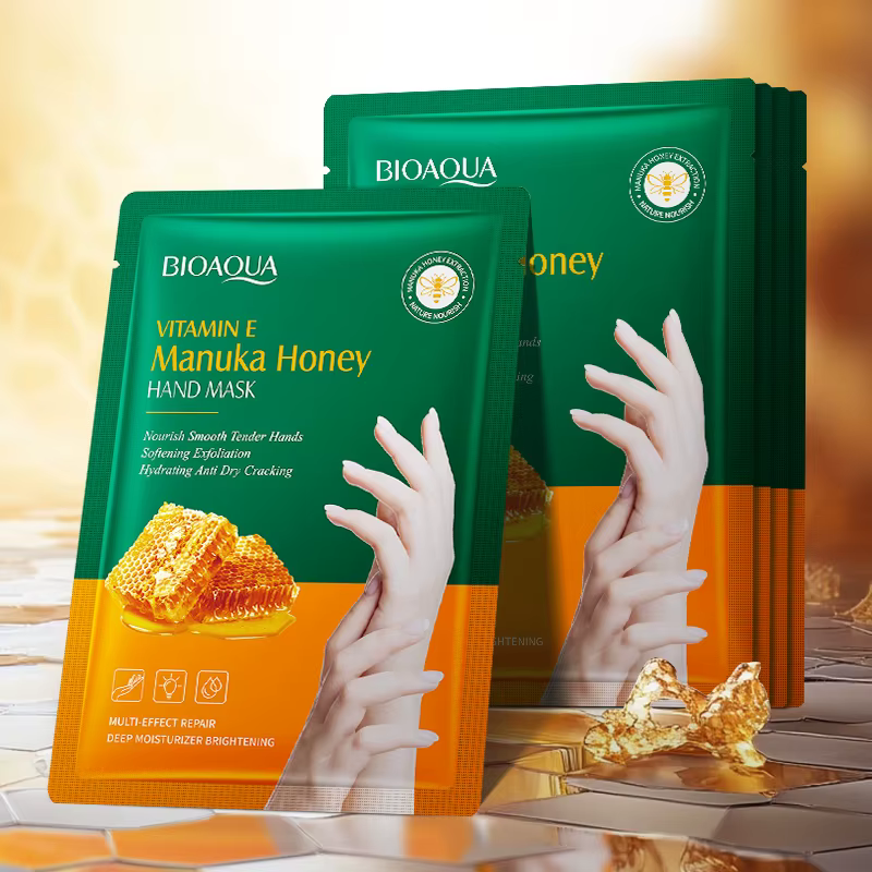 Masque pour les mains à la vitamine E